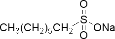 1-庚烷磺酸鈉,22767-50-6,結(jié)構(gòu)式